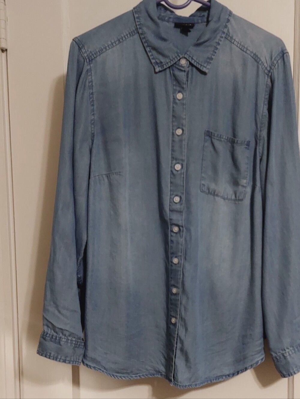 Torrid Tencel Button Down Shirt